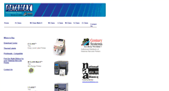 Desktop Screenshot of datamax-printers.com